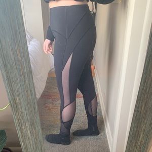 Lululemon mesh leggings 28in